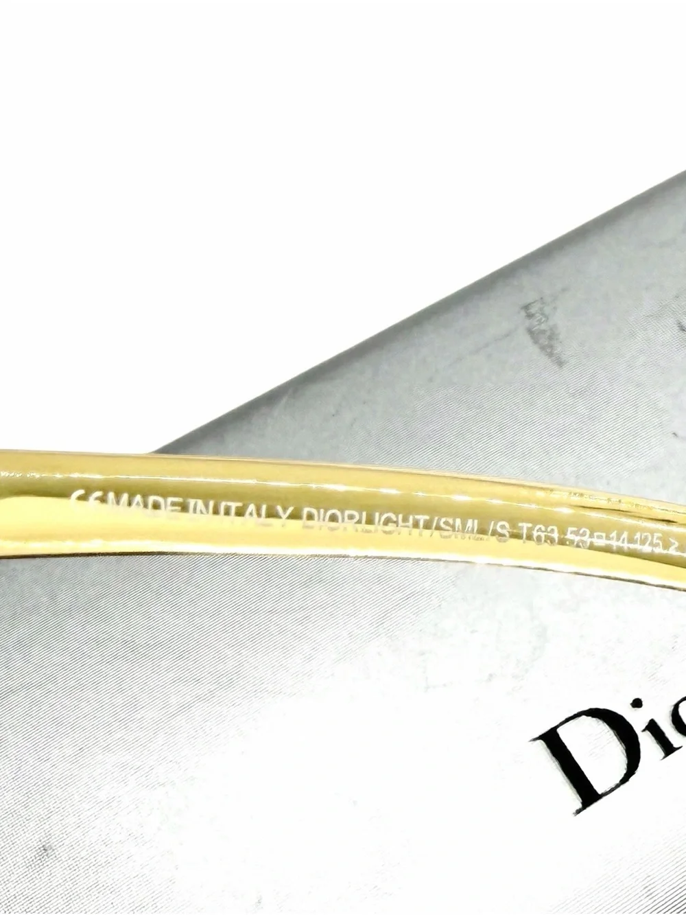 Vintage Christian Dior Diorlight Translucent Sunglasses, Swarovski Prescription
